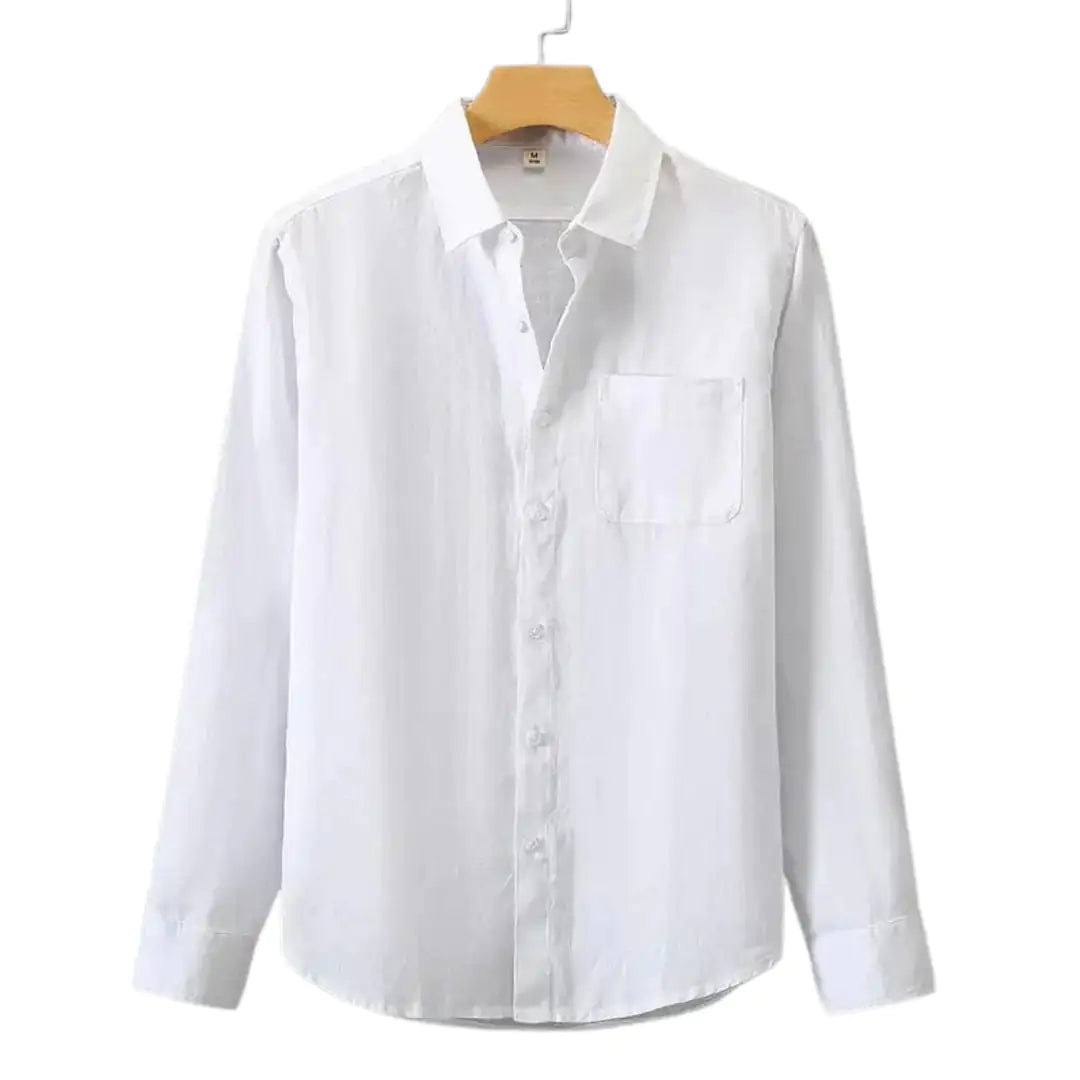 Plain cotton shirt