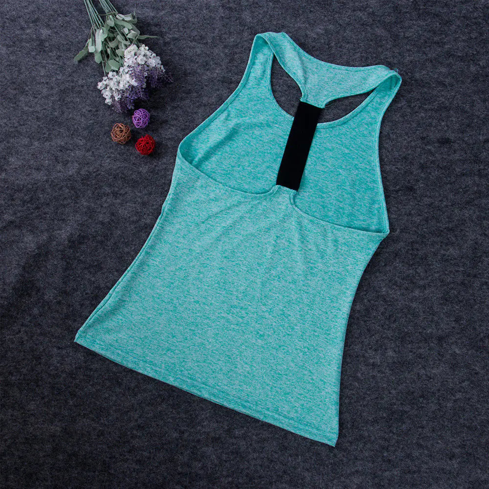 Sleeveless Women Sport Shirts