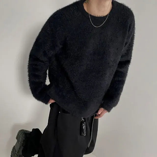 Men's Wool Knit Pullover