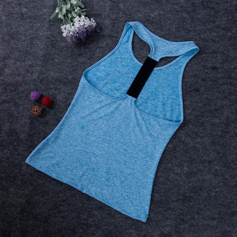 Sleeveless Women Sport Shirts