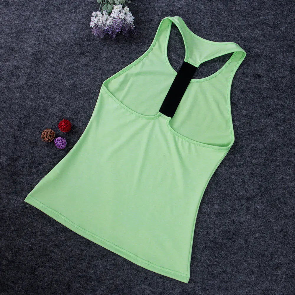 Sleeveless Women Sport Shirts