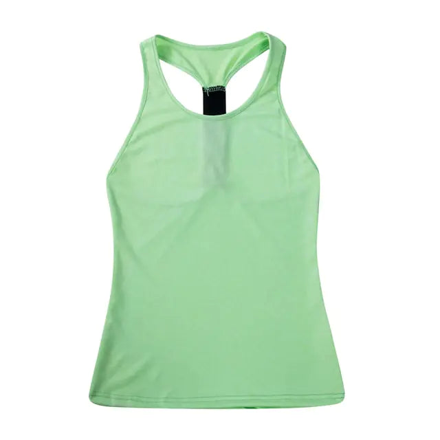 Sleeveless Women Sport Shirts