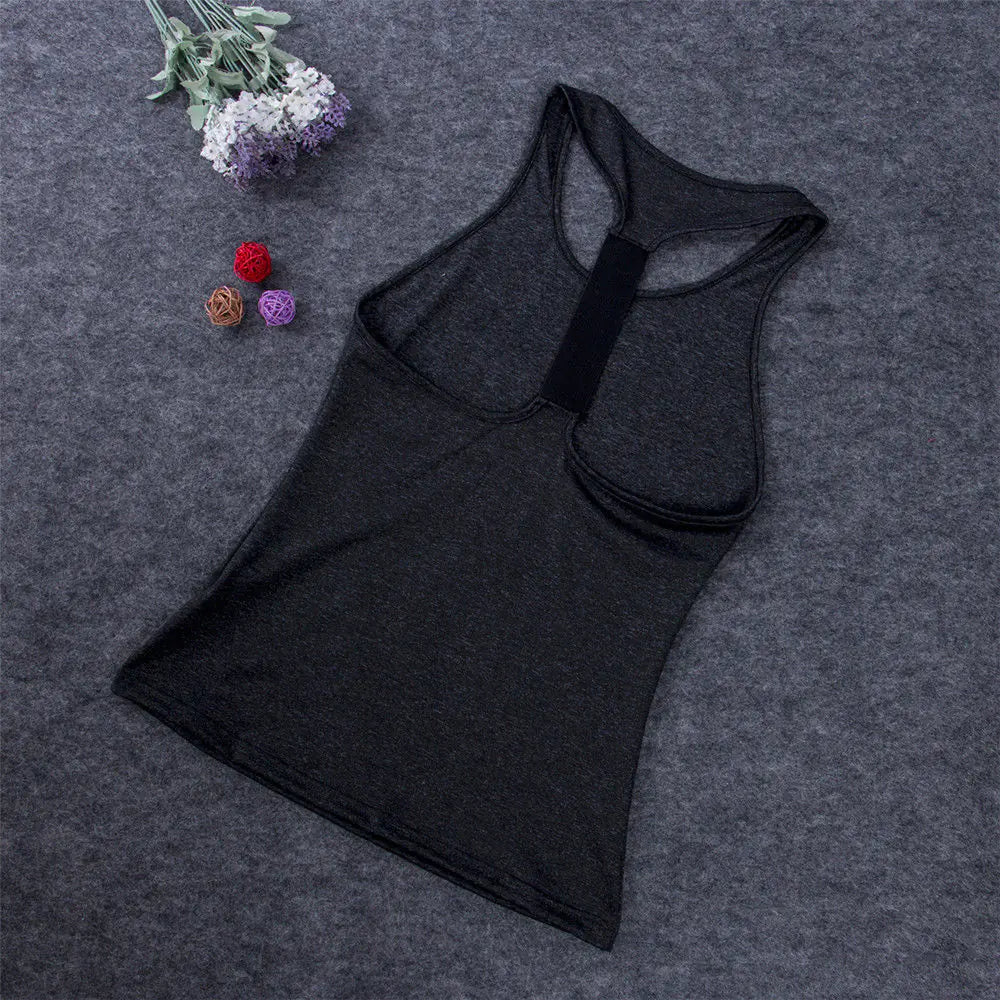 Sleeveless Women Sport Shirts
