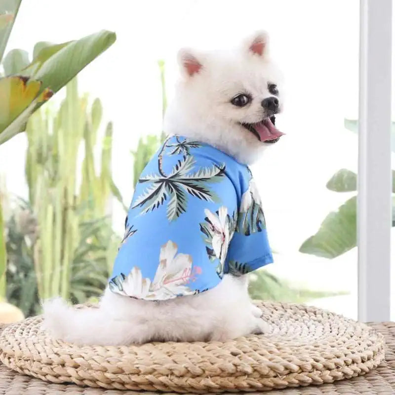 Tropical Dog T-Shirts