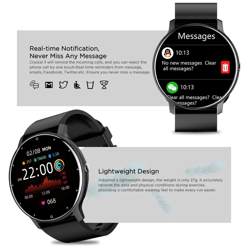 Digital Sport Fitness Watch