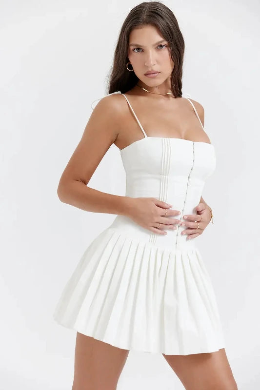 White Short Dress